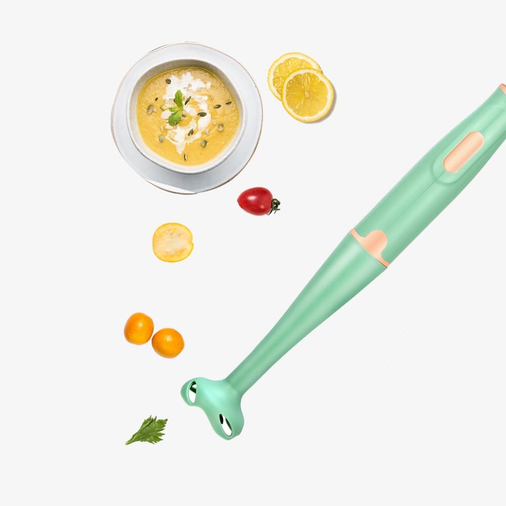 Wuden Hand Blender Kitchen Food Vegetable Grinder Food Mixer Purees Smoothies Shakes Sauces Soups Sage D Us Plug