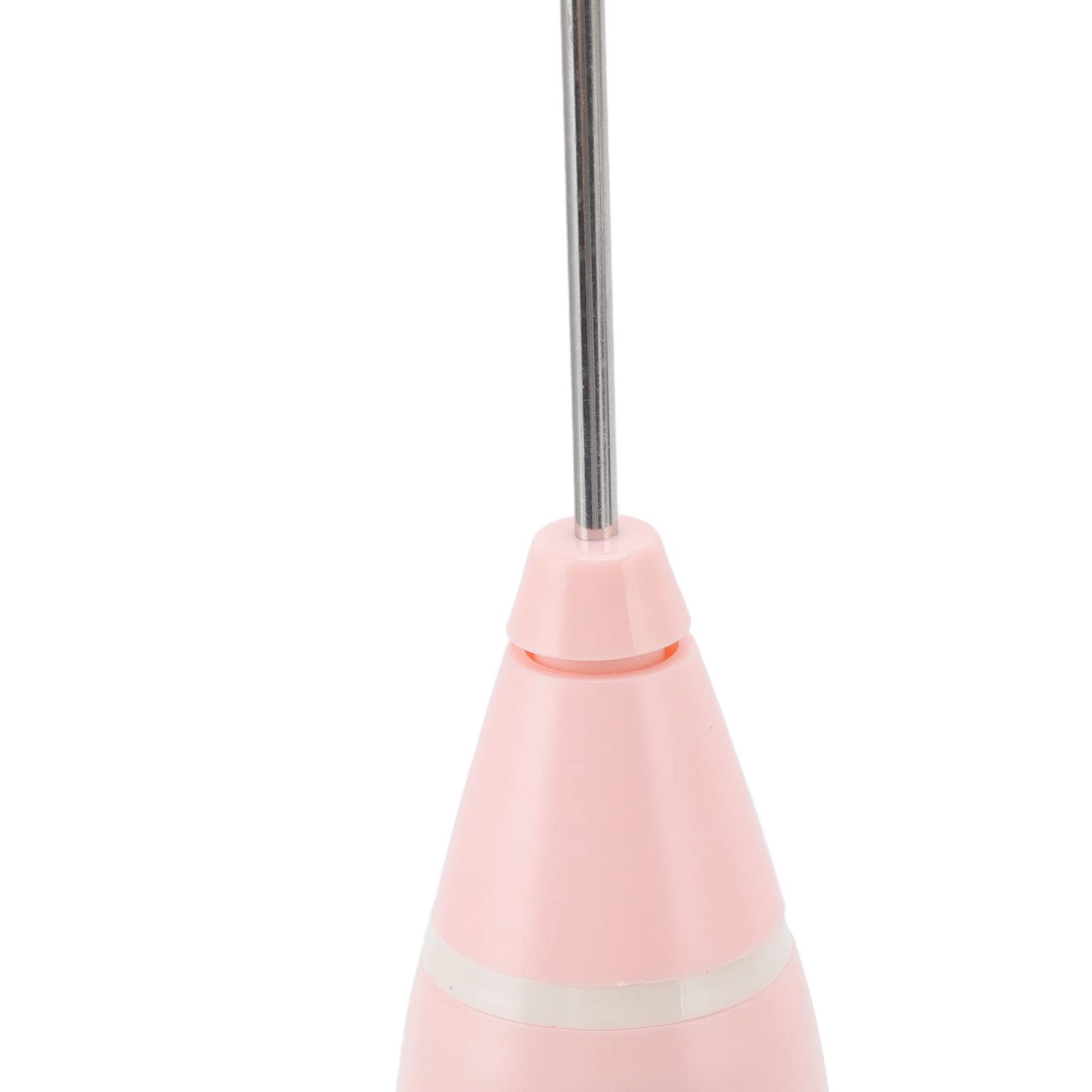 Fydun Mini Electric Mixer, Stirrer Cordless Multifunction With 2 Whisk Heads Multifunctional Handmixer Shake Eggbeater For Home Coffee Drinking Shop Blackish Green Handheld (Pink)