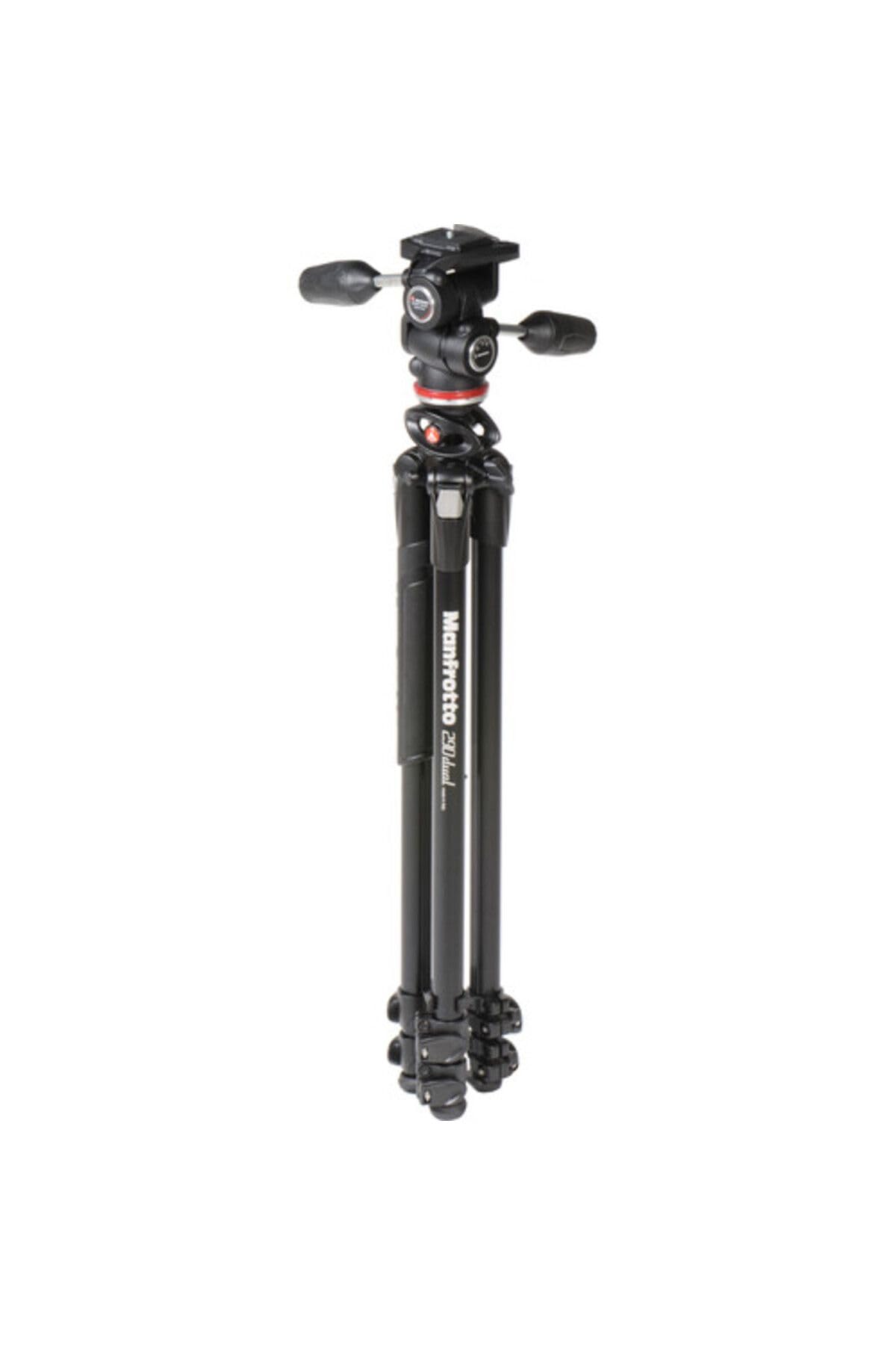 Manfrotto Mk290Dua3-3W 290 Dual 3-Way Head Kit - International Version (No Us ) (Black)