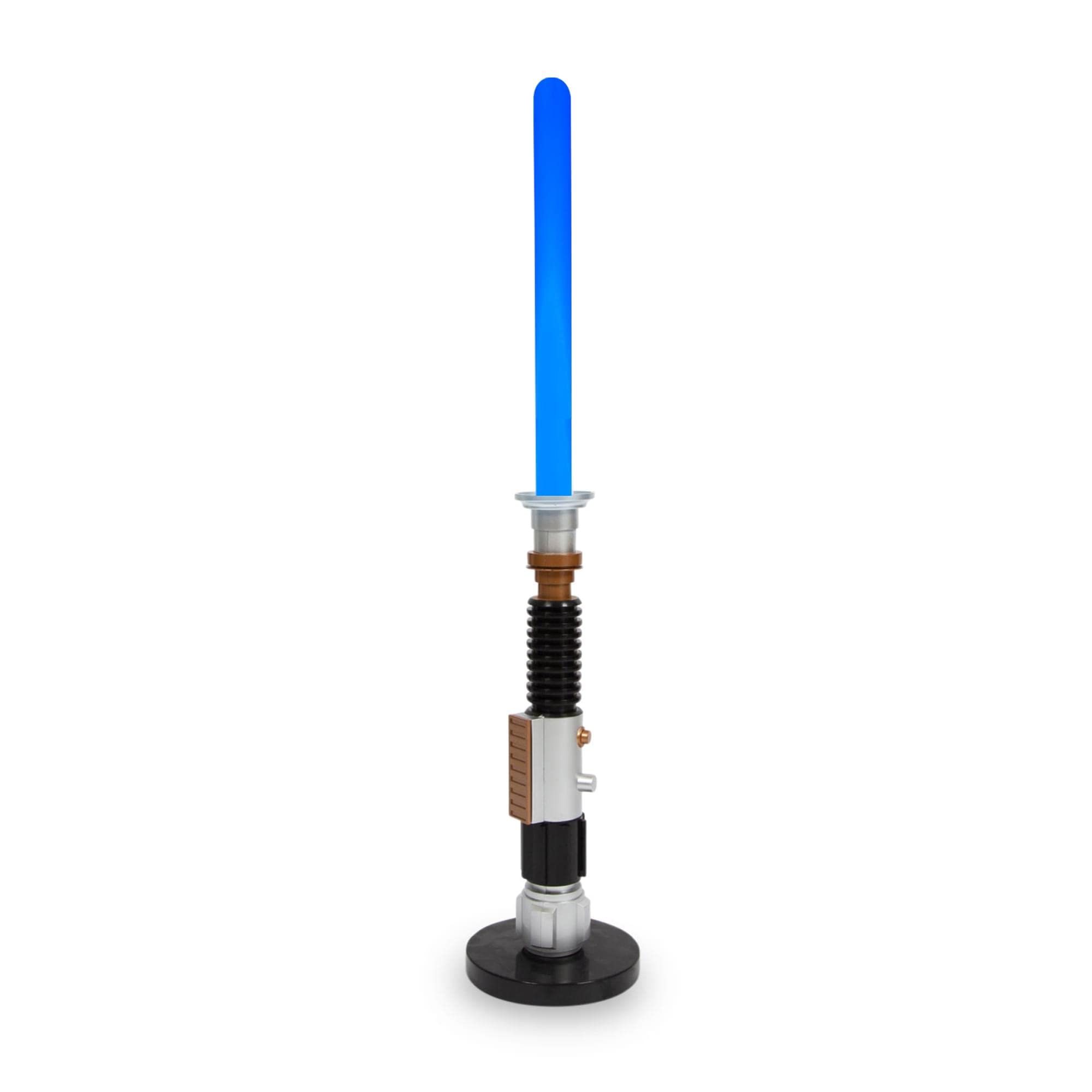 Ukonic Star Wars Obi-Wan Kenobi Blue Lightsaber 24-Inch Desktop Led Mood Light | Nightstand Table Lamp For Bedroom, Desk, Playroom | Home Decor Kids Room Essentials | Movie And Collectibles