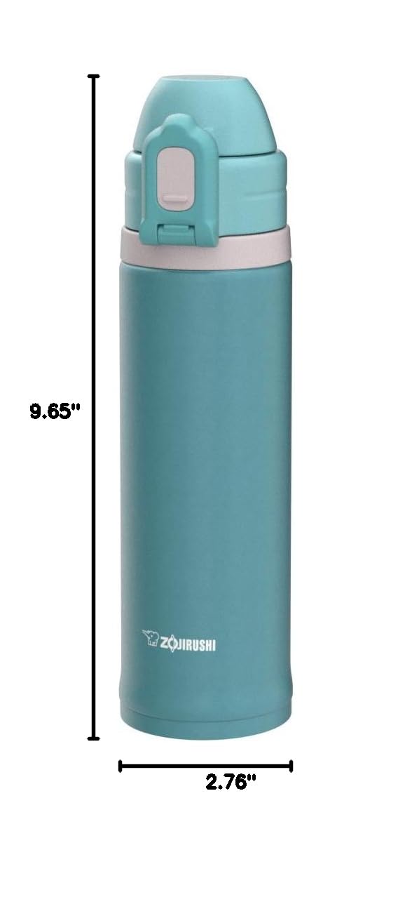Zojirushi Sd-Cs50-Gm Direct Drinking Water Bottle, Sports Type, Stainless Steel, Straw Bottle