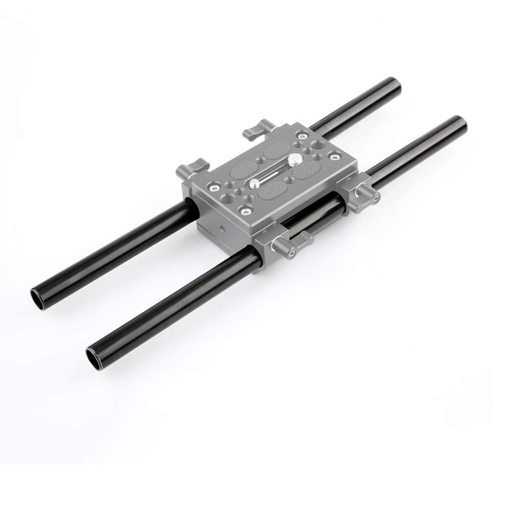 Niceyrig 8 Inch 15Mm Rod Aluminum Alloy With M12 Thread For 15Mm Shoulder Rig Rail Support, Follow Focus, Mattebox - R051
