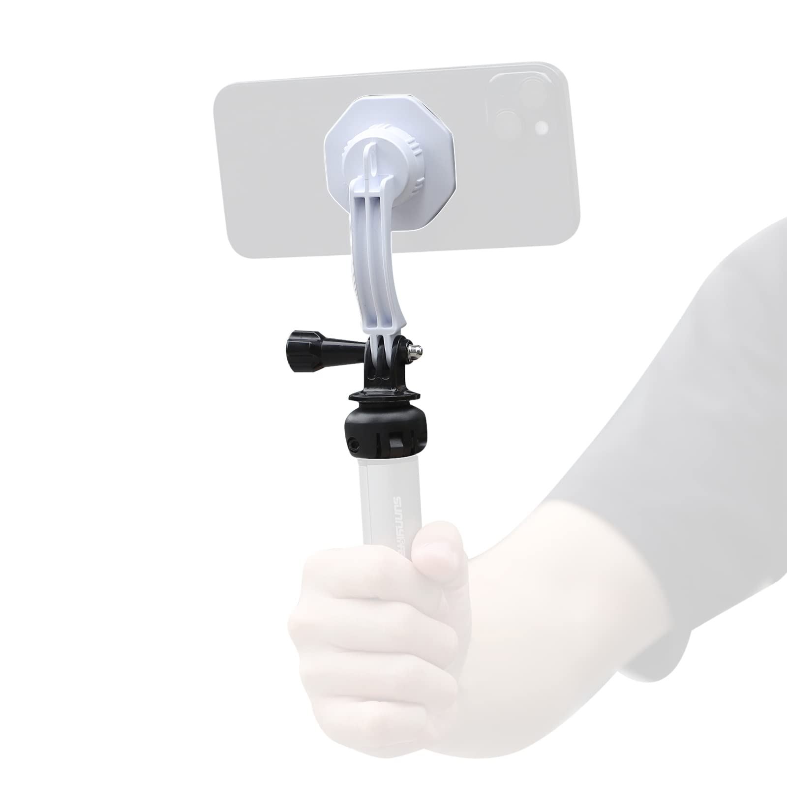 Teckeen Magnetic Phone Mount Handheld Adapter Gimbal Stabilizer Adapter For Dji Om 4/4 Se/5, For Osmo Mobile Se/6