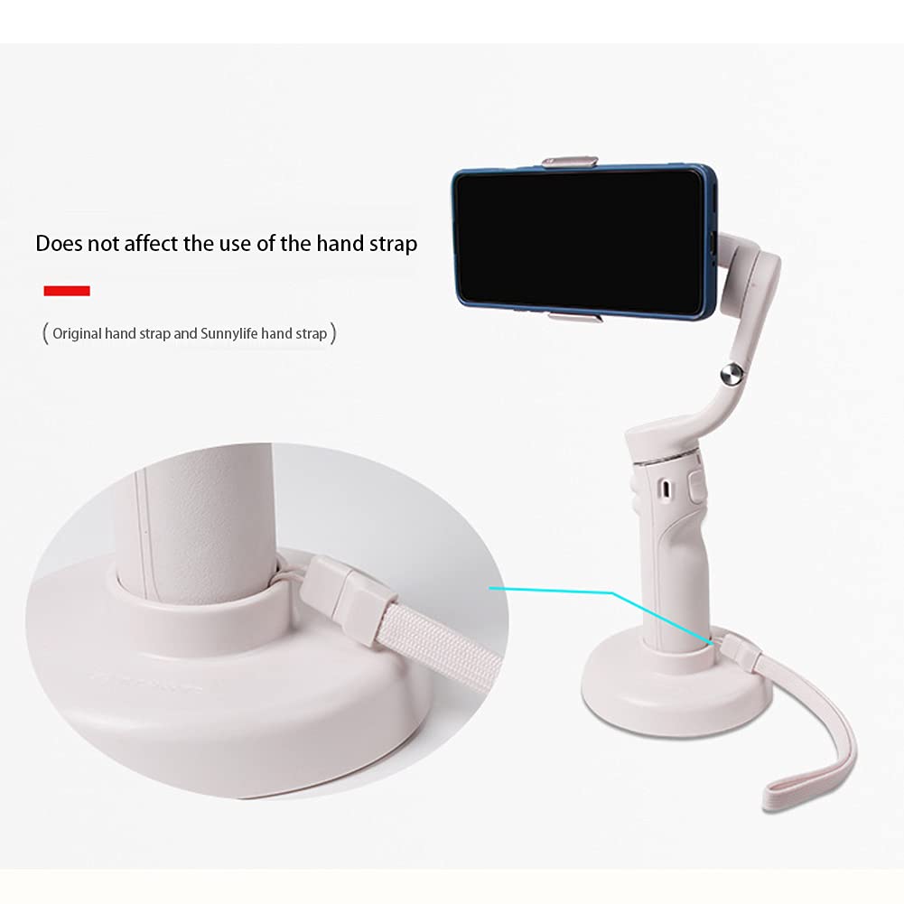 Xmipbs Om5 Base Stabilizer Accessories Handheld Gimbal Phone Stand Mount Base For Dji Om5 White
