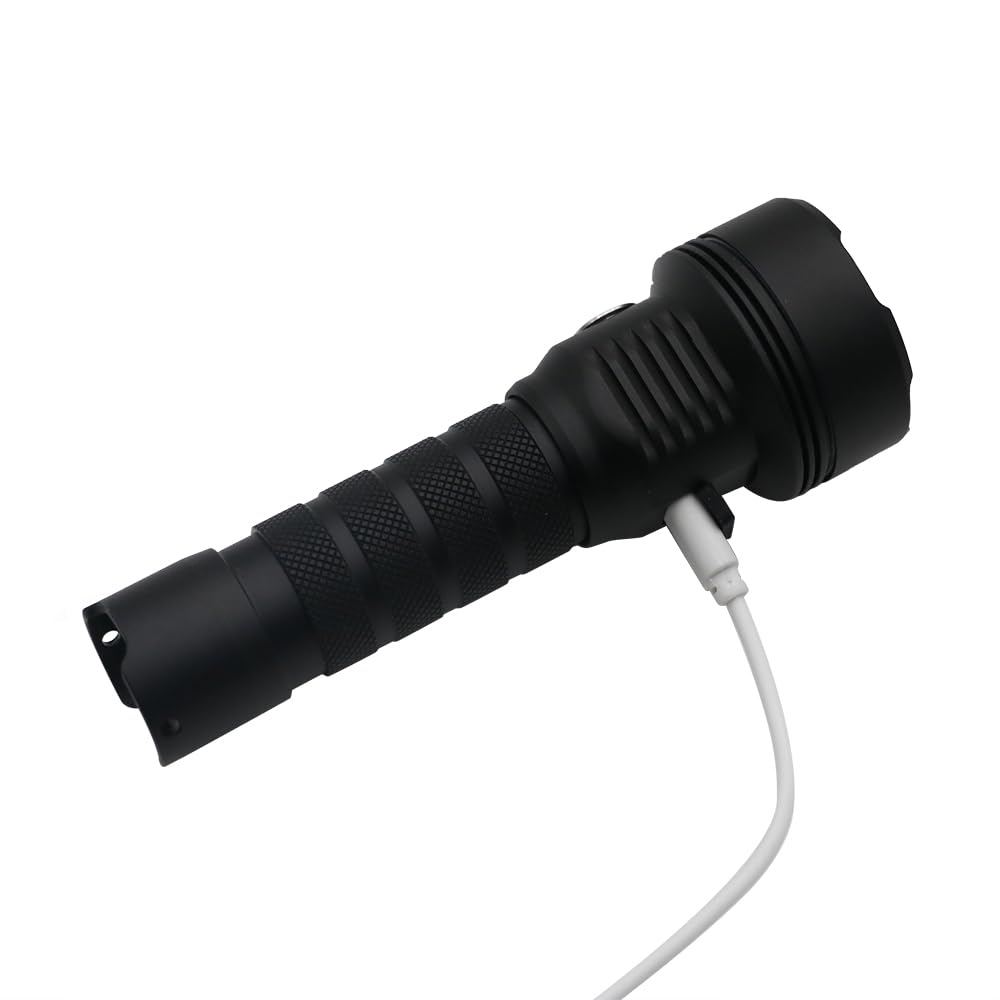 Wildtrail  365Nm Uv Led Flashlight Black Light Torch Rechargeable, Pet Urine Detector, Fluorescent Detection