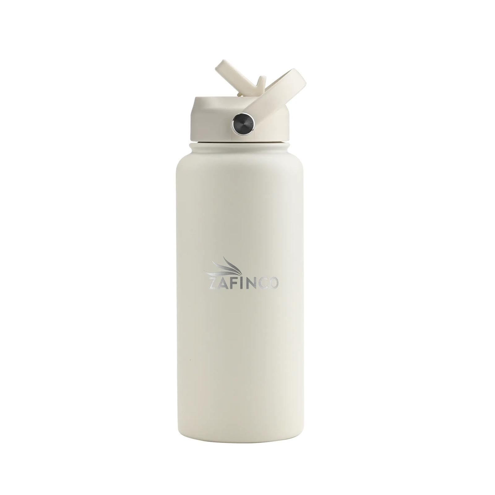 Hydra Flask Double Walled Insulated Water Bottle With Straw - 32 Oz Stainless Steel Water