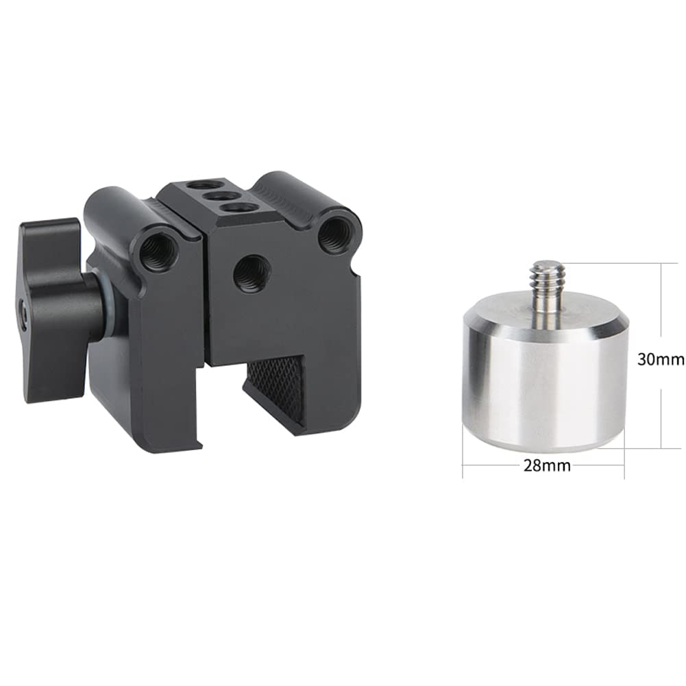 Niceyrig Gimbal Counterweight Clamp Kit With 3.5 Oz 1 Unit Counter Weight For Dji Rs 4 3 Pro, Rs2, Rsc2, Ronin S Sc, Zhiyun Weebill Lab/Crane Series - 324