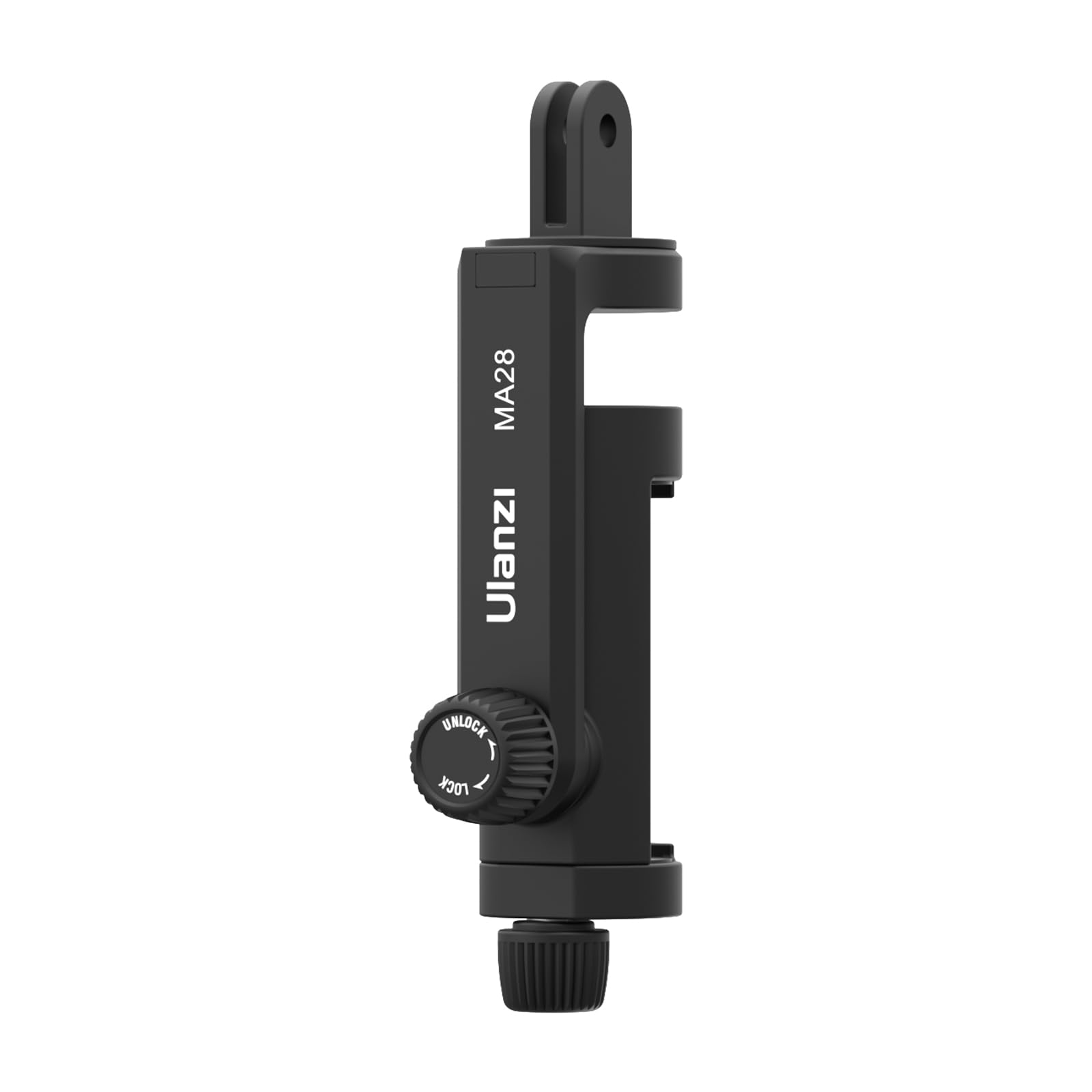 Ulanzi Select Phone Clamp Holder For Action Cam Adapter -Ualnzi Ma28 Action Camera Adapter Cold Shoe Phone Mount Compatible With Tripod/Selfie Stick/Handle/Accessoies Mount Adapter