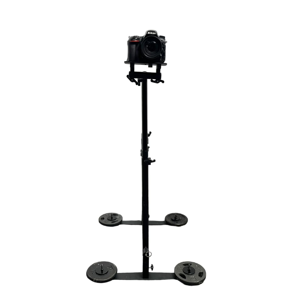 Glide Gear Revo 180 Orbiting Camera Rig, 180° Rotating Cinematic Mount With 1/4" And 3/8" Options, Aluminum Build, Dual Shooting Modes For Dslr And Mirrorless