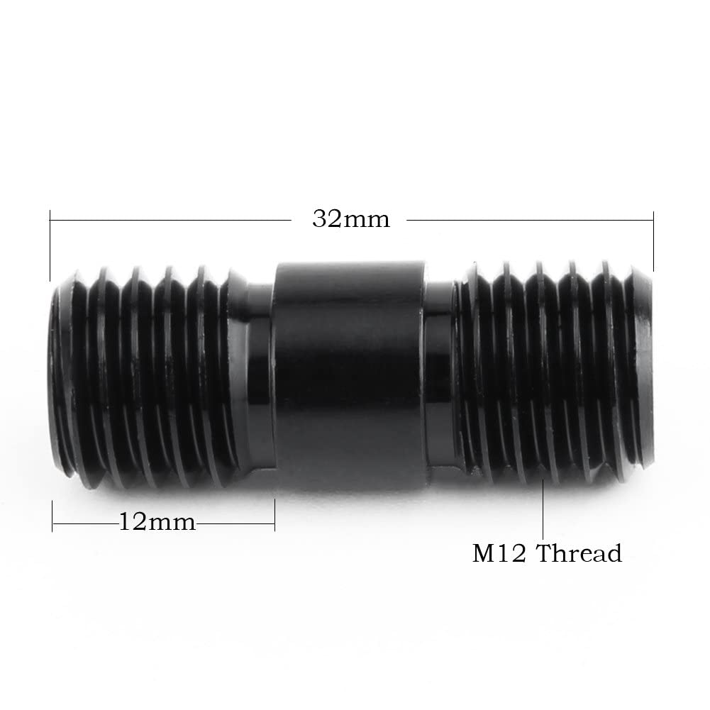 Niceyrig 15Mm Rod Rail Extension Connector M12 Thread And Rod End Stopper Screw Applicable For Standard 15Mm Rod Support Dslr Rig Rail Block - 460