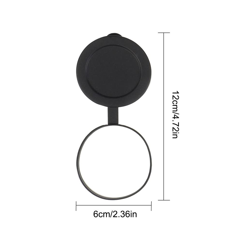 Mioyoow 10X42 Optics Binocular Caps, Objective Lens Caps Rubber Waterproof Binoculars Protective Covers For Compact Binoculars