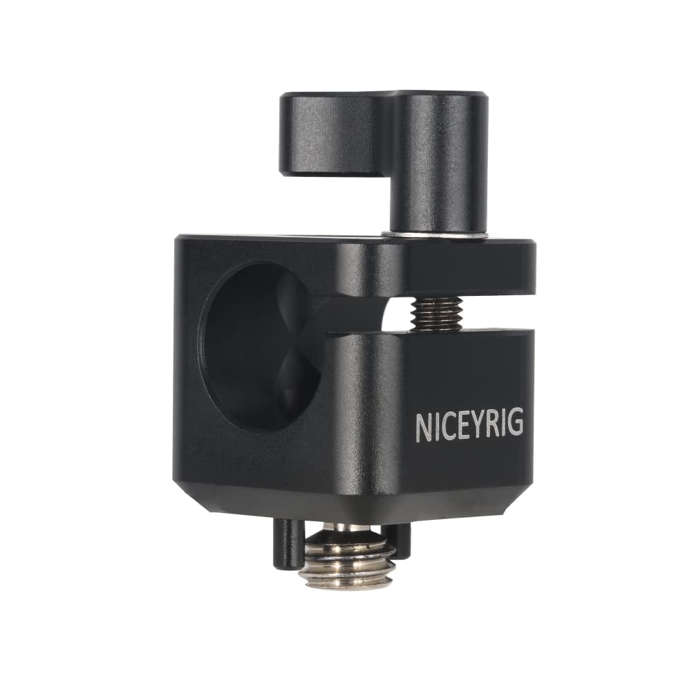 Niceyrig 15Mm Rod Holder To Cold Shoe Compatible With Arri Thread Applicable For Evf Mount Follow Focus Microphone - 494