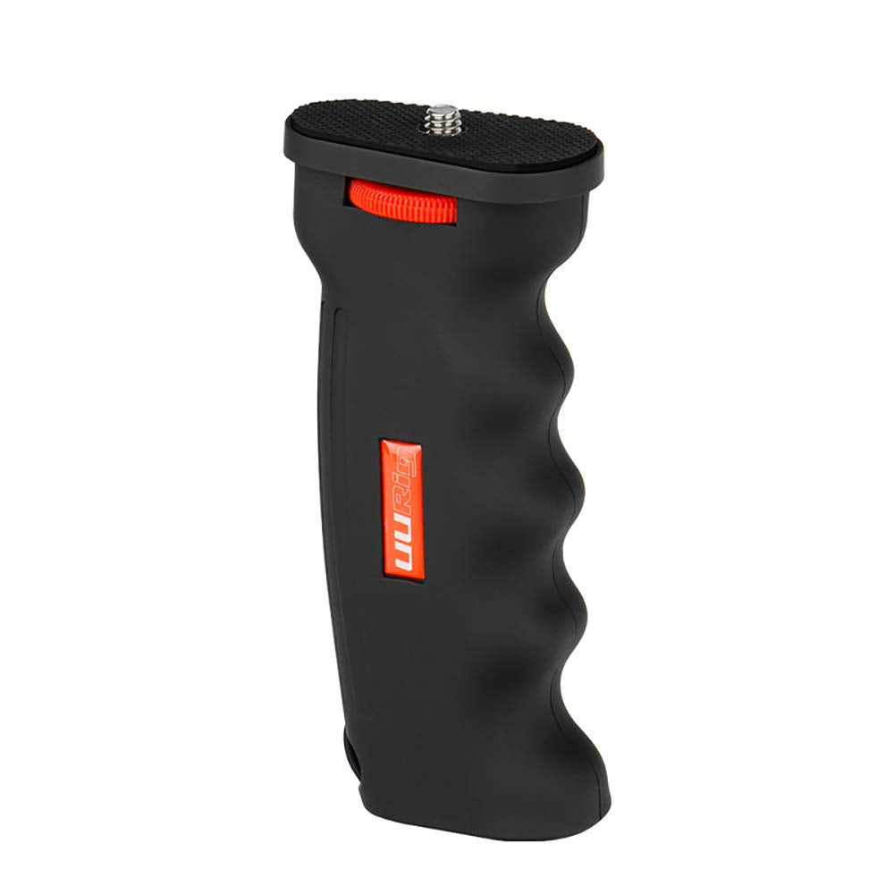 Uurig Handheld Grip 1/4" Screw For Camera Stabilizer Smartphone Handy Grip Tripod System Compatible With Action Cam Canon Nikon Sony Digital Camera Mobile Video Shooting Vlog Camcorder - R003