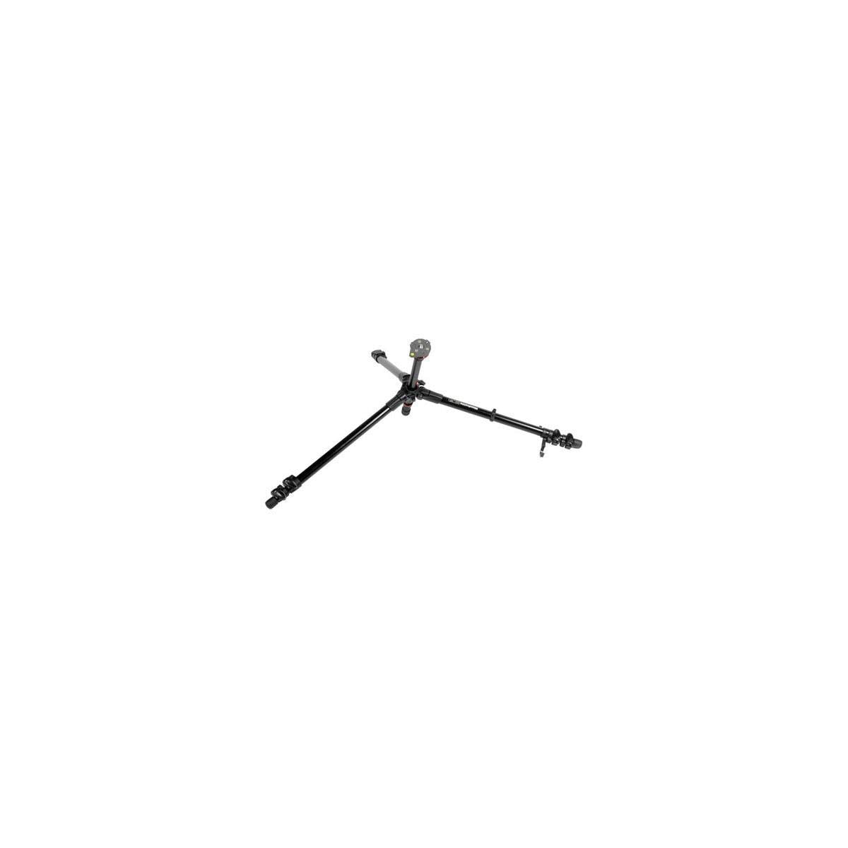 Manfrotto 755Xb Mdeve Aluminum Tripod With Built In 50Mm Ball Leveler,Black