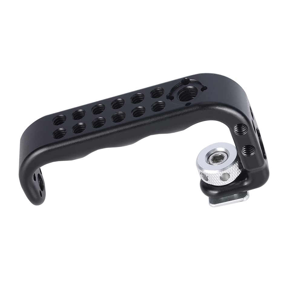 Niceyrig Camera Hot Shoe Handle Grip, Ergonomic Shoe Mount Handgrip - 451