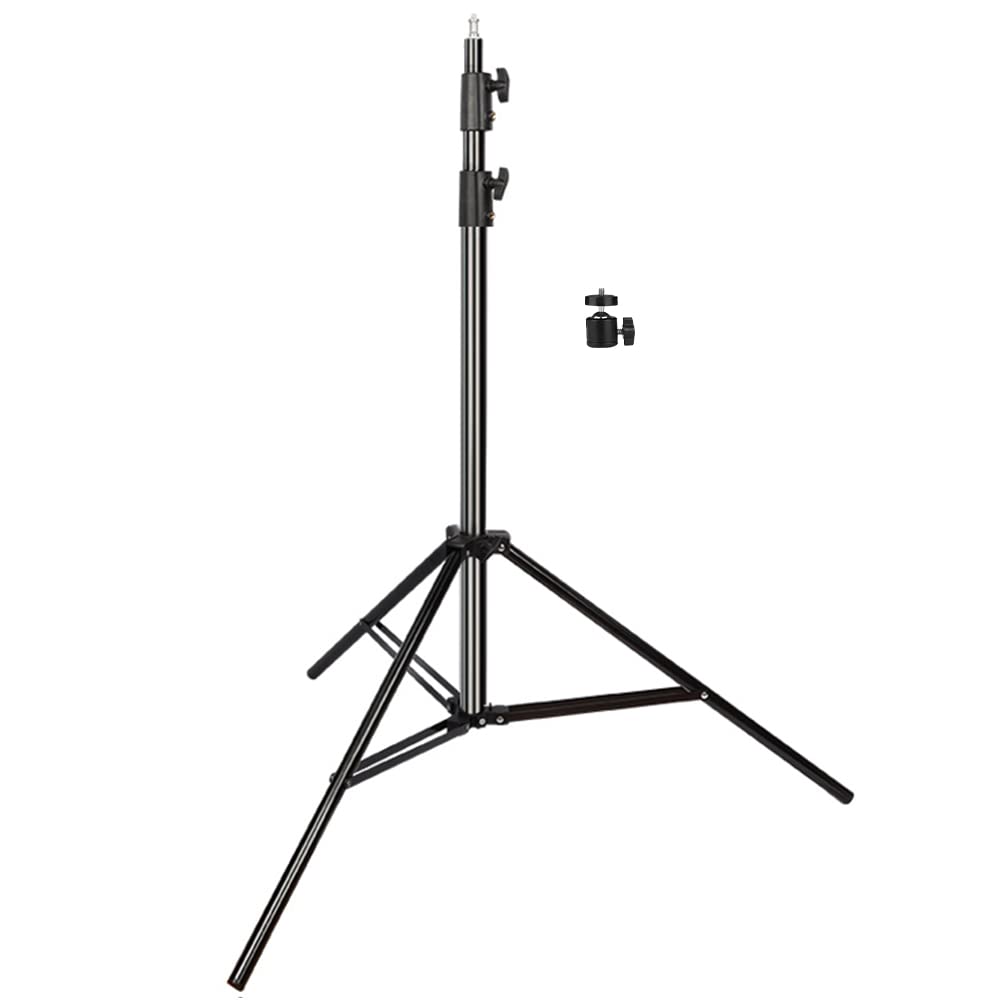 Vonov Photography Light Stand 9.33 Ft/ 2.8M Heavy Duty Aluminum Light Tripod Stand Photography Photo Studio Lighting Stand For Photography Studio, Umbrella, Backdrop, Led Panel, Speedlite Flashes, Reflector