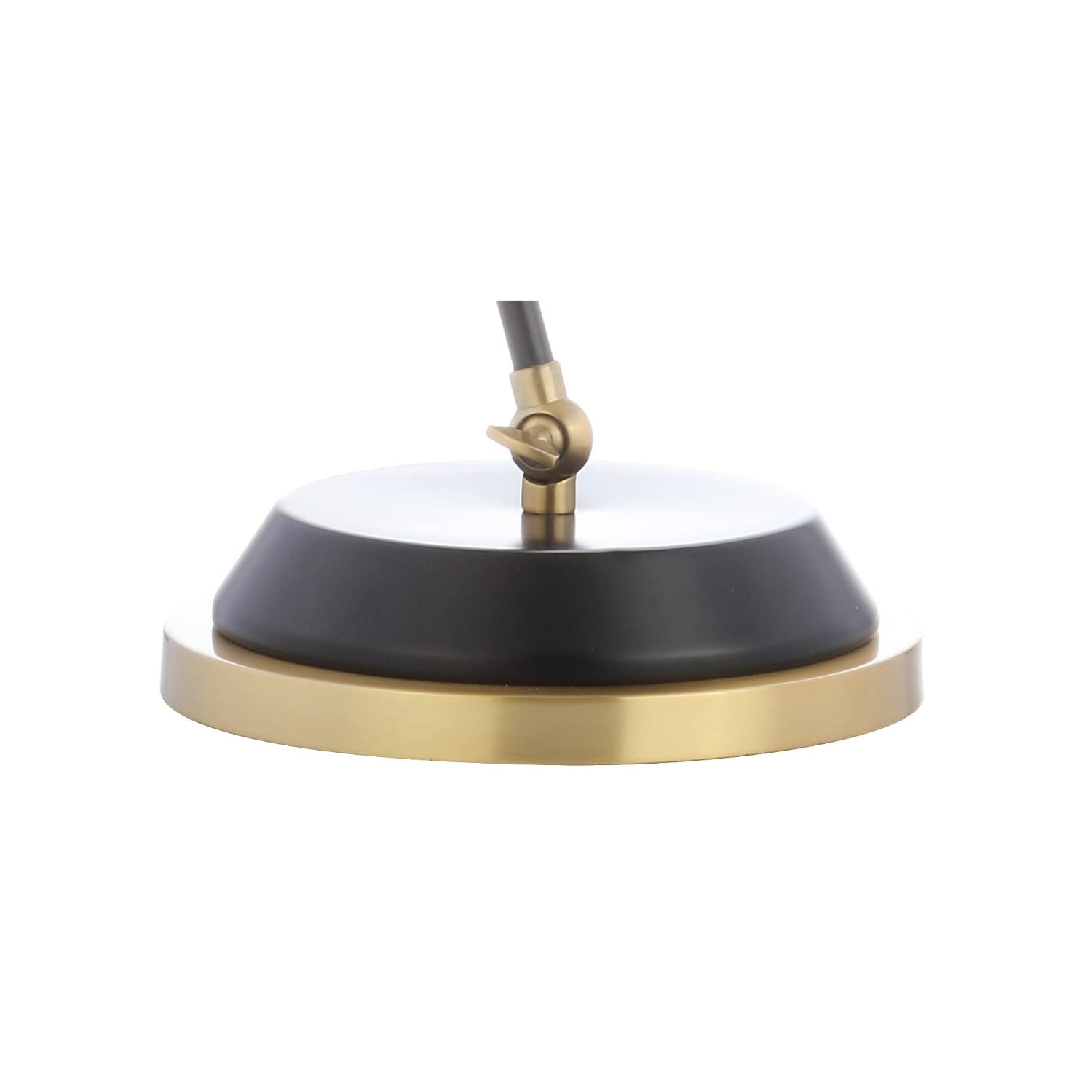 Jonathan Y Jyl6002A Rochelle 23" Metal Led Task Lamp Contemporary,Modern,Transitional For Bedroom, Living Room, Office, College Dorm, Coffee Table, Bookcase, Black/Brassgold