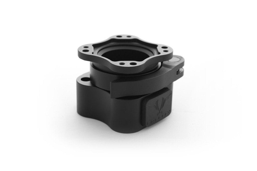 fly Systems Toad In The Hole Quick Release Mount For Mvi Stabilizer, Black