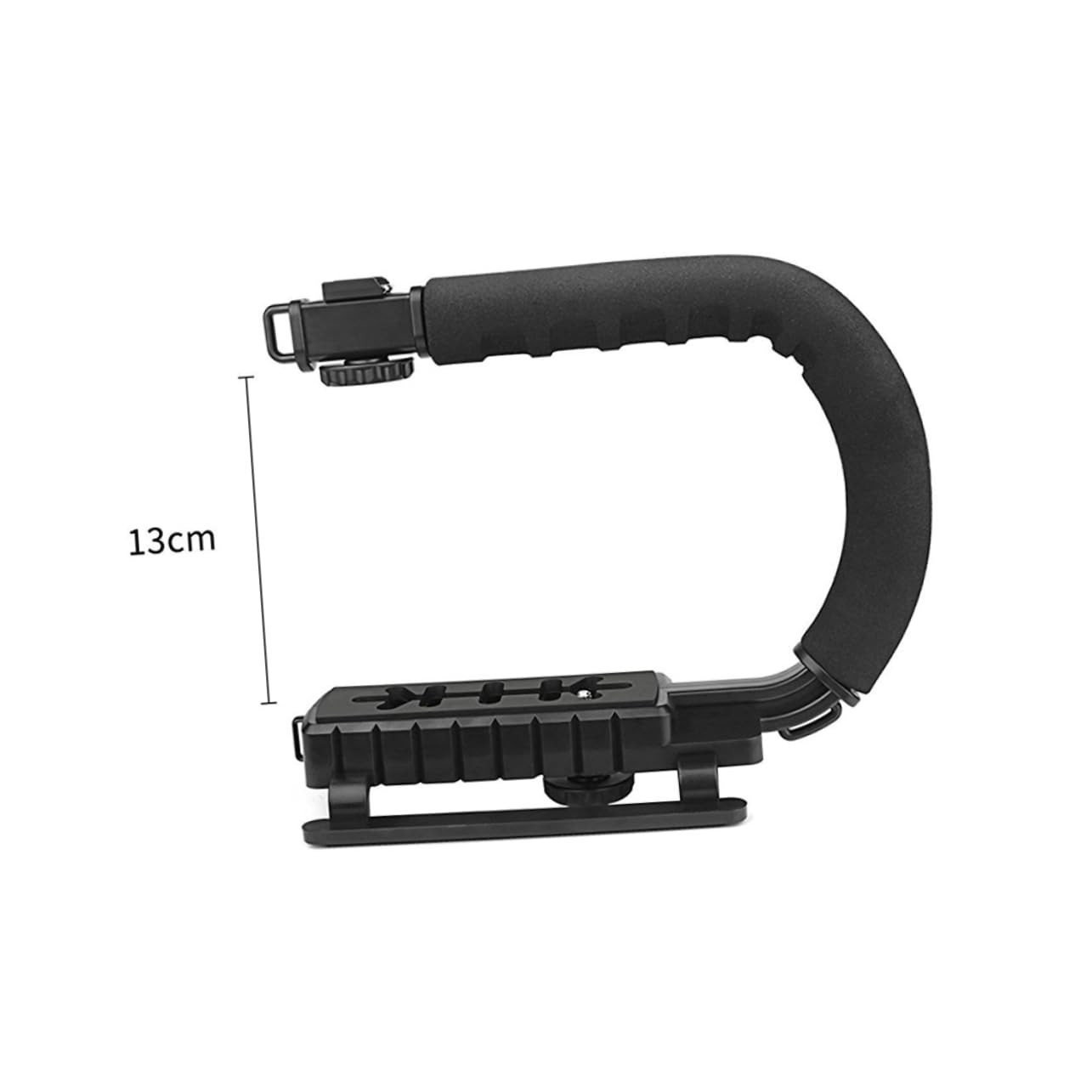 Jojofuny Flash Stabilizer Grip U Shape Bracket Dslr Camera Stabilizer For Long Pressure Relief