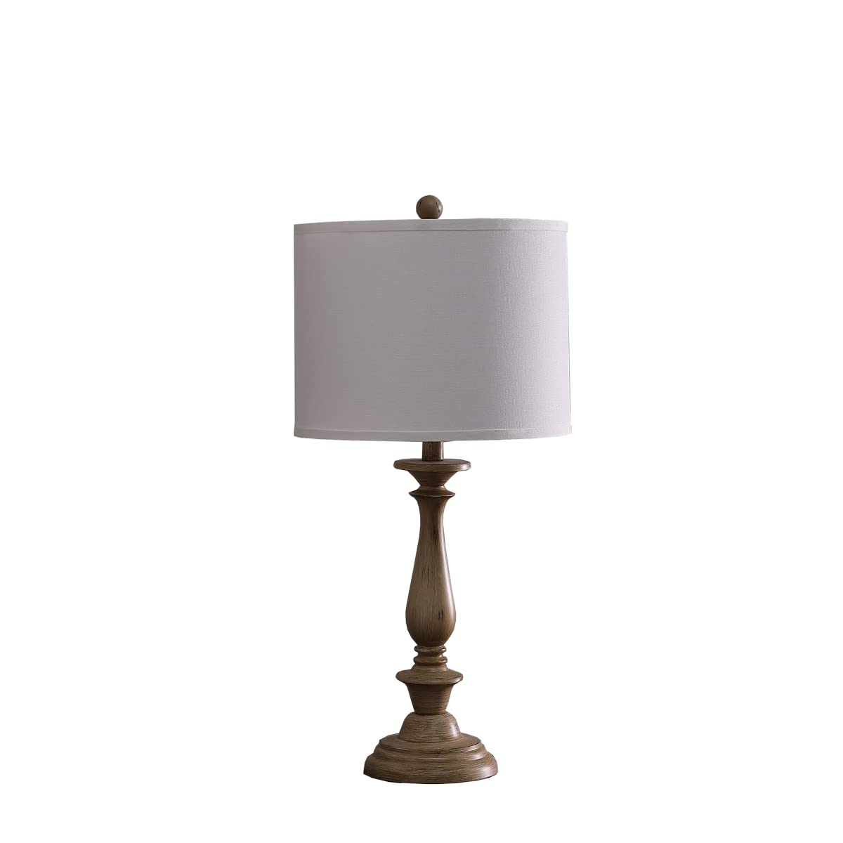 212 Main 27.5 In. Coastal Wood Effect Polyresin Table Lamp