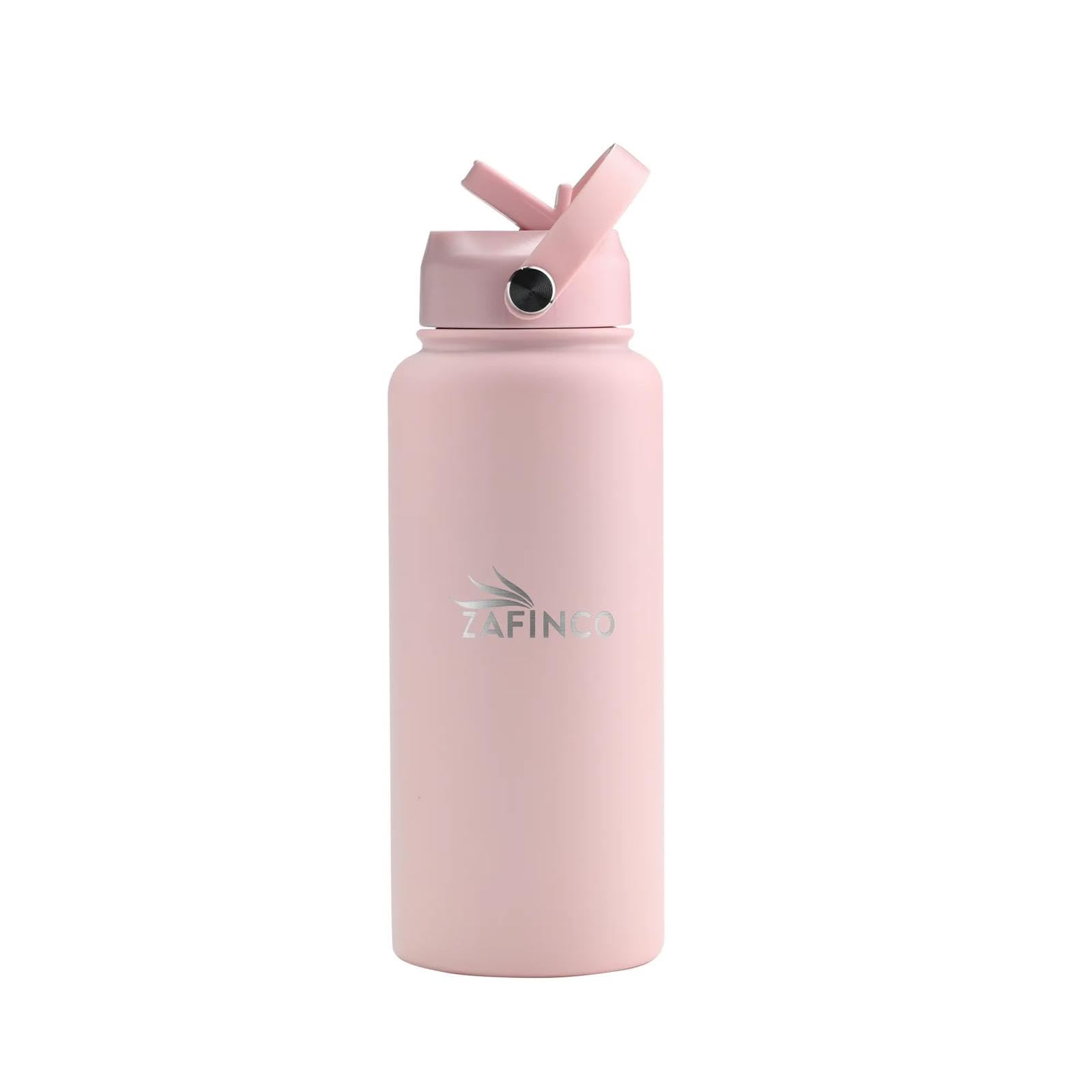 Hydra Flask Double Walled Insulated Water Bottle With Straw - 32 Oz Stainless Steel Water