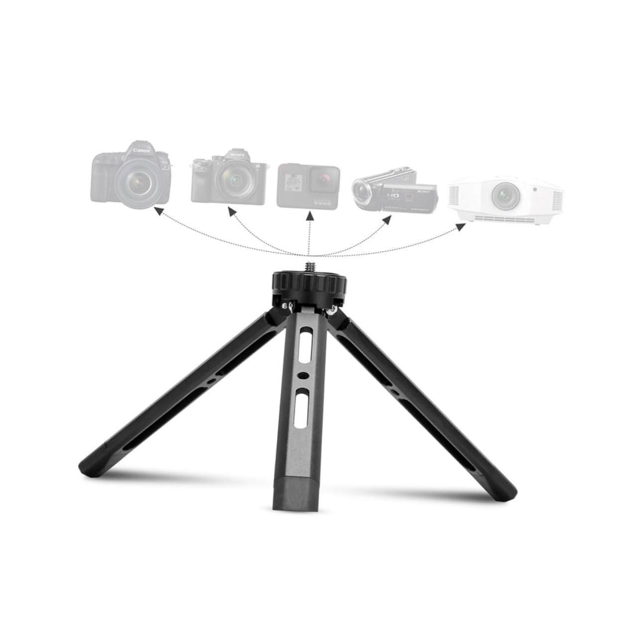 Artibetter Camera Tripod Mobile Phone Live Photography Rack Mini Camera Mini Tripod Tabletop Stand Mini Tripod For Phone Video Tripod Dogital Camera Lightweight Tripod Cell Phone Telephone