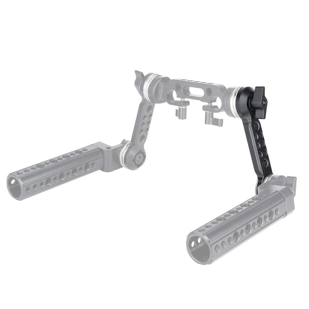 Niceyrig Rosette Extension Arm For Arri Standard M6 Thread Mount Applicable For Handgrip Heavy Shoulder Rig Support System