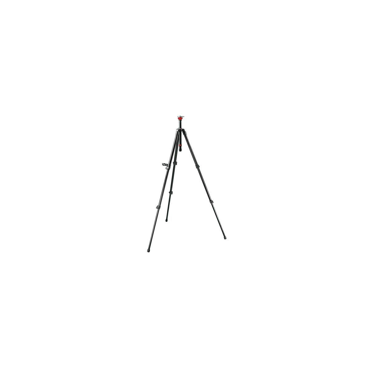 Manfrotto 755Xb Mdeve Aluminum Tripod With Built In 50Mm Ball Leveler,Black