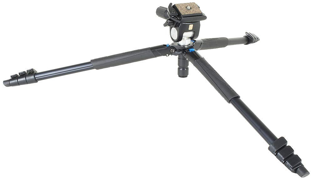 Slik Sprint Pro Iii Travel Tripod Ez W/Sh-707E 2-Way Head For Mirrorless/Dslr Sony Nikon Canon Fuji Cameras And More - Black (611-853)