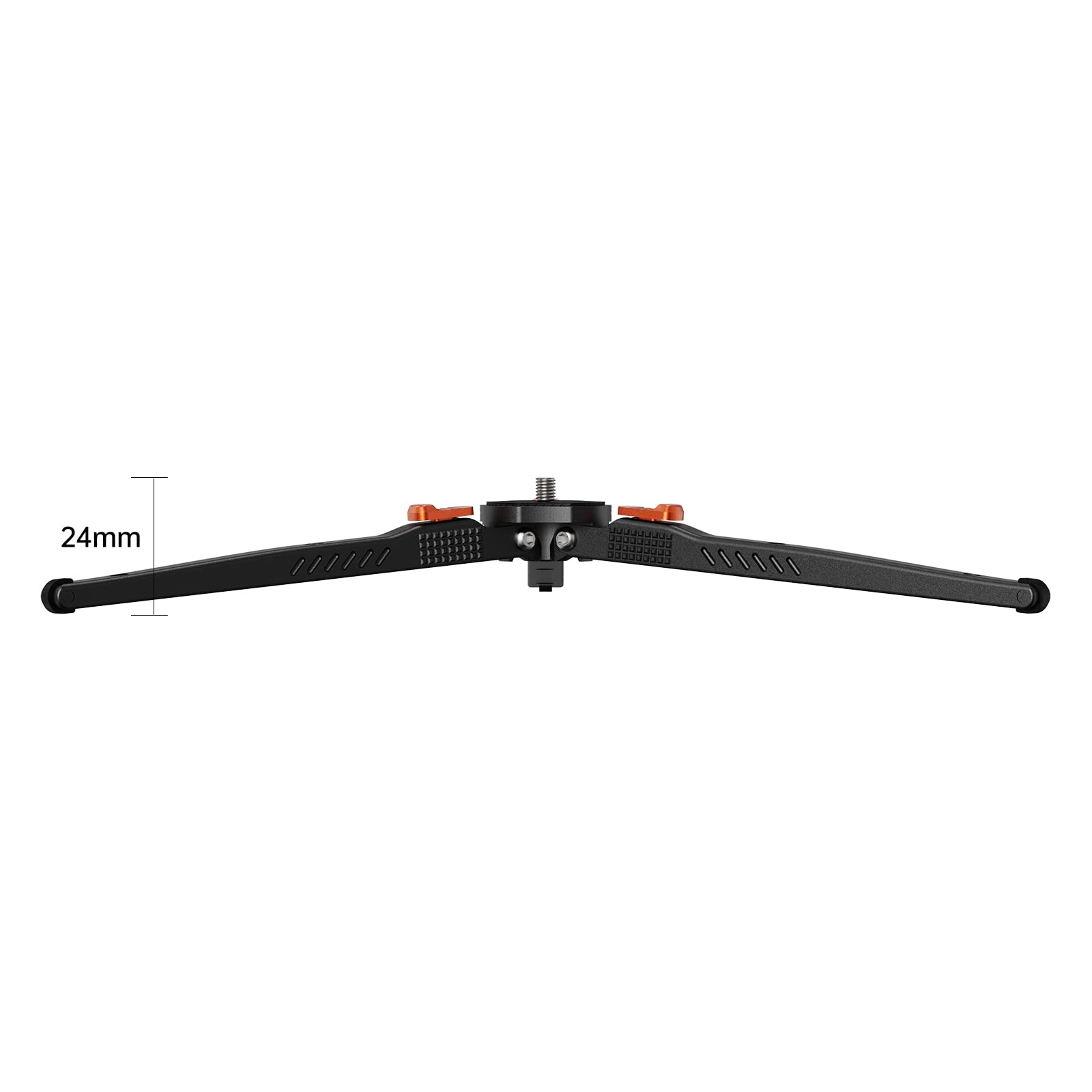 Lhotse Mini Camera Tripod With 1/4" Screw, Desktop Tabletop Tripod Stand Fit For Gopro Hero/Osmo Mobile/Gimbal Handle Grip Stabilizer/Crane 2/Smooth 4 And All Cameras Black