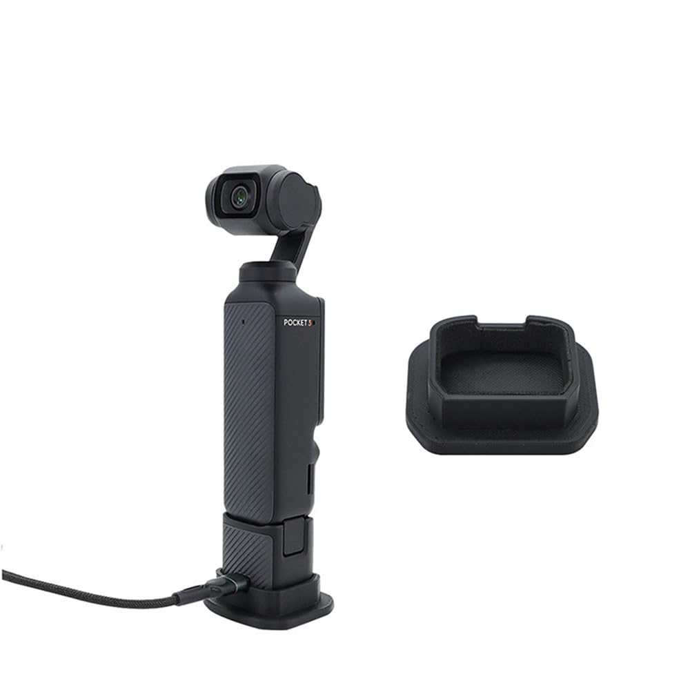 Natefemin Portable Mini Stabilizer Base, Camera Handheld Supporting Base For Dji Osmo Pocket 3 Camera, Vlog Travel Selfie Stick Handle Grip Desktop Accessories