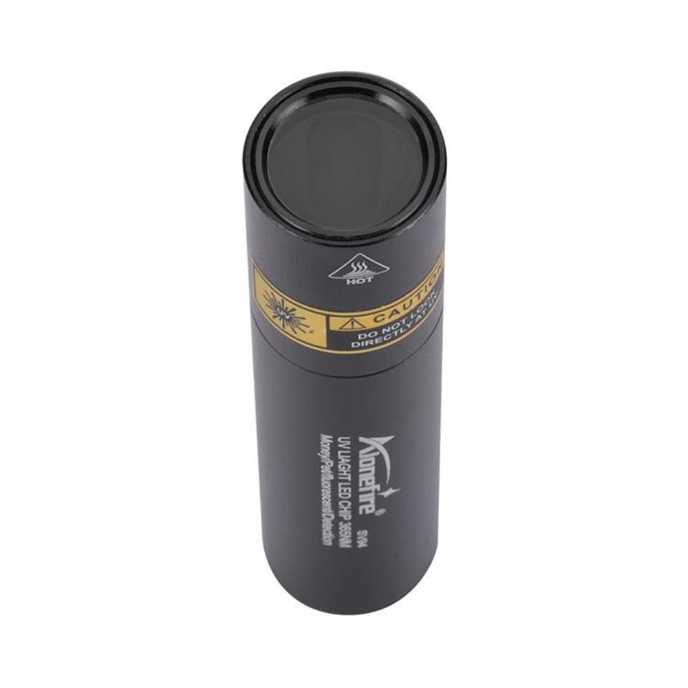 Alonefire Sv95 365Nm Small Uv Flashlight 3W Usb C Rechargeable Mini Woods Lamp Money Checker Black Light For Resin Curing, Pet Urine Detection, Scorpion, Bed Bug, Minerals,Leaks With Built-In Battery