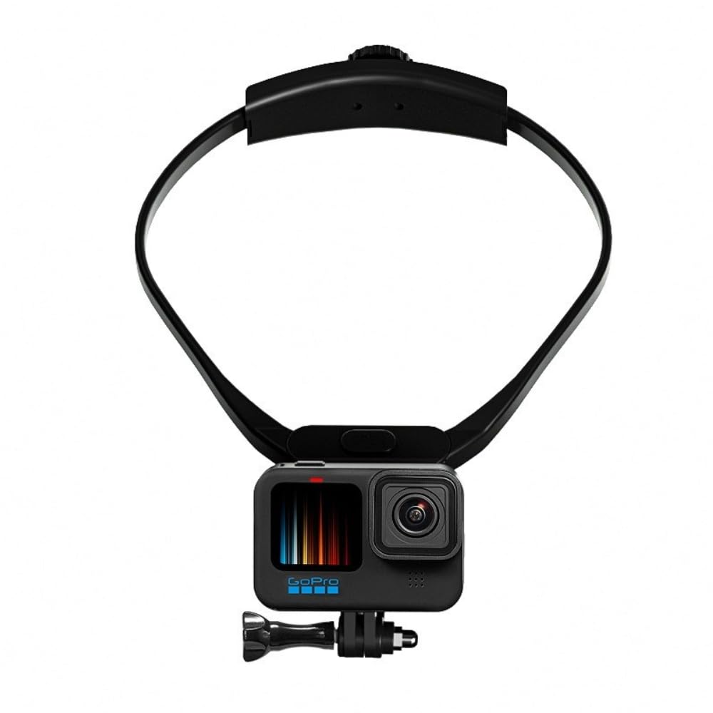 Muskulo Monstro Neck Holder Mount, Pov/Vlog Flexible Neck Holder Stand, With Adjustable Chest Strap, For Mobile Phone, Go Pro Hero, Insta360, Dji Action Camera, Video Shooting Accessories