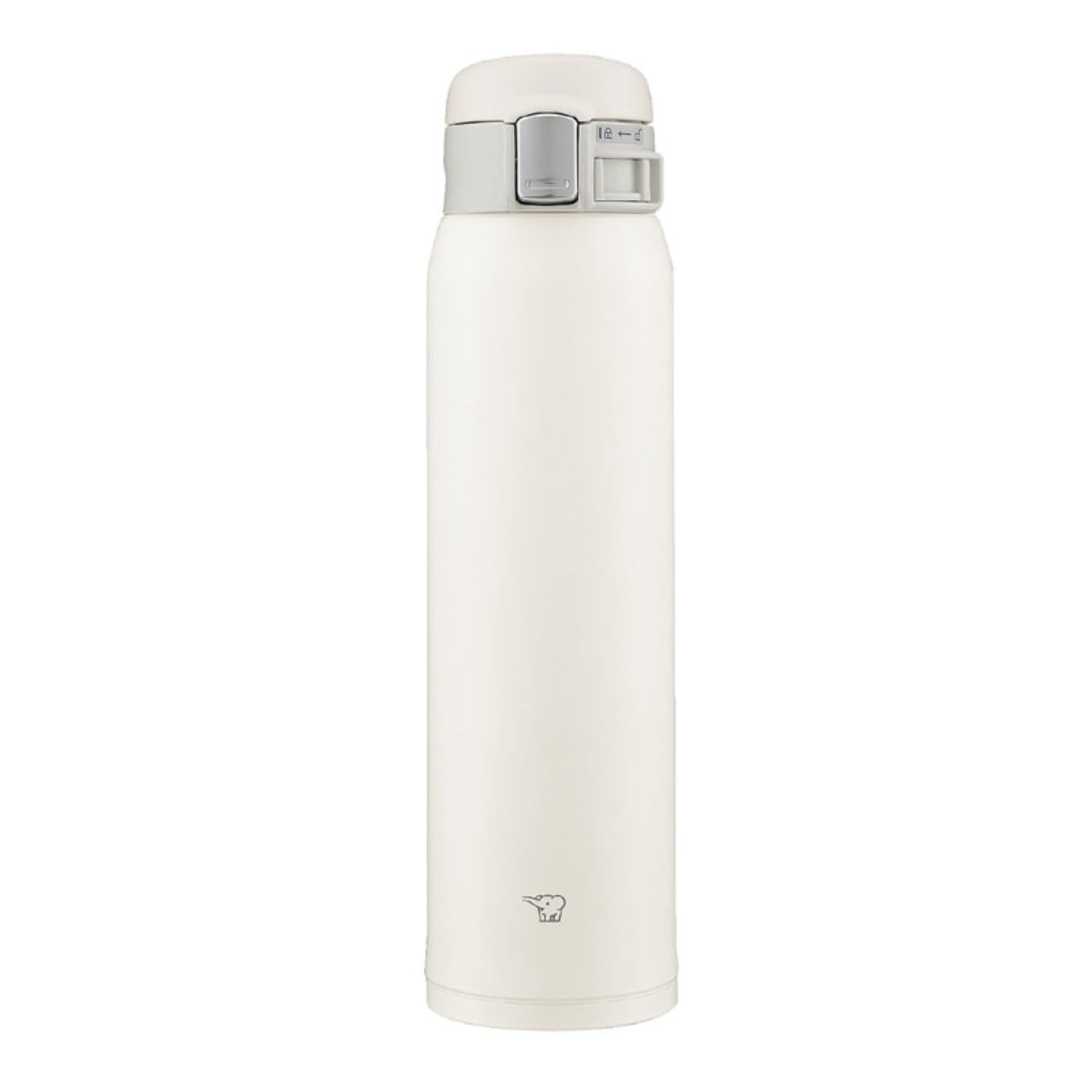 Zojirushi Sm-Sf60-Wm Water Bottle, Direct Drinking, One-Touch Opening, Stainless Steel Mug, 20.3 Fl