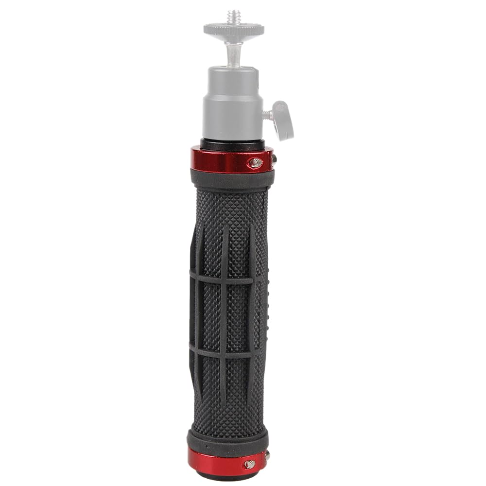 Karlak Handle With 1/4 Inch Screw Bearing Stabilizer Hold For Camcorder Digital Video Camera Sports Camera