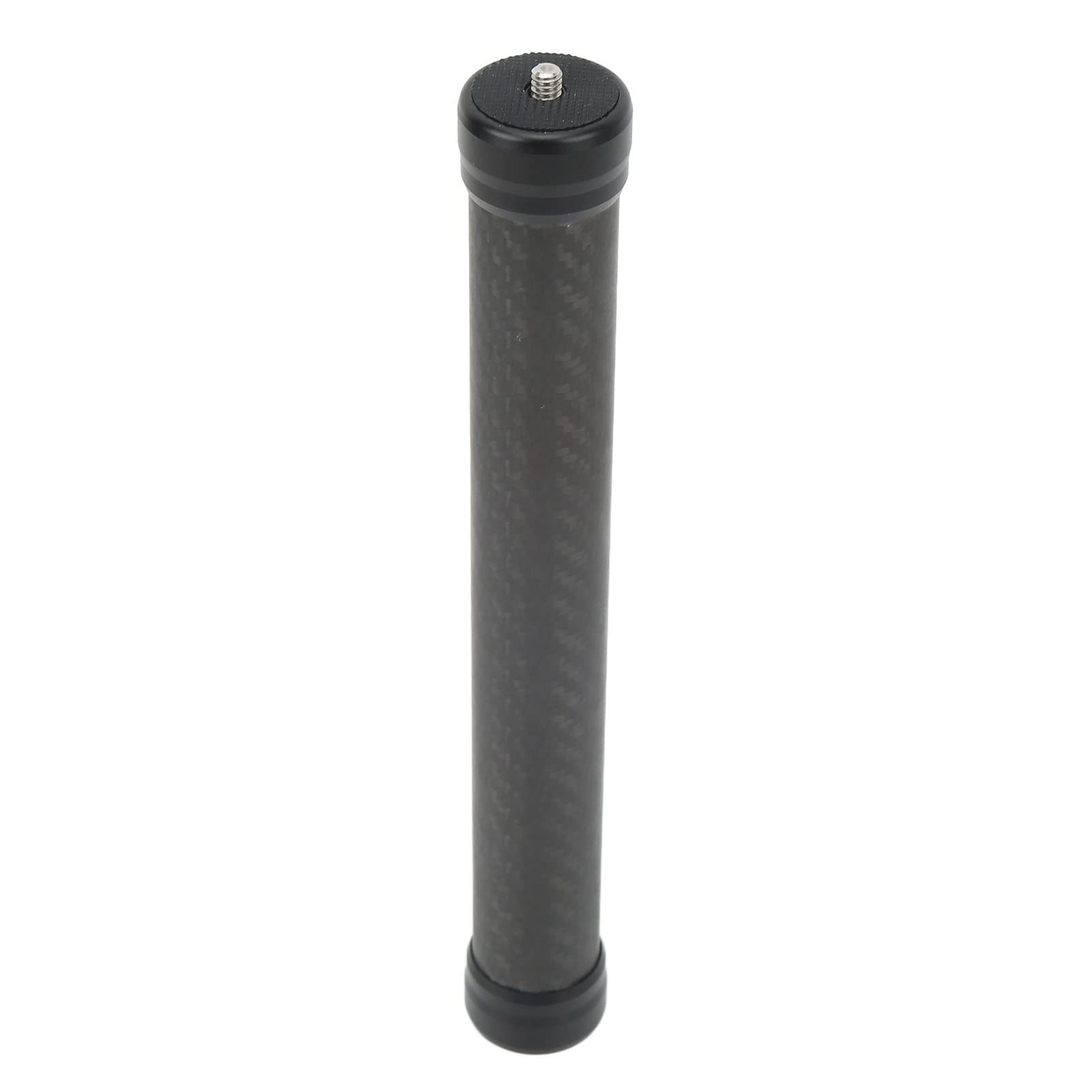 Acouto 25Cm Camera Stabilizer Extension Pole Aluminum Alloy Carbon Fiber 33Mm Diameter 1 4In Stick For S Camera Pole 25Cm Camera Stabilizer Extension Pole Camera Stabilizer