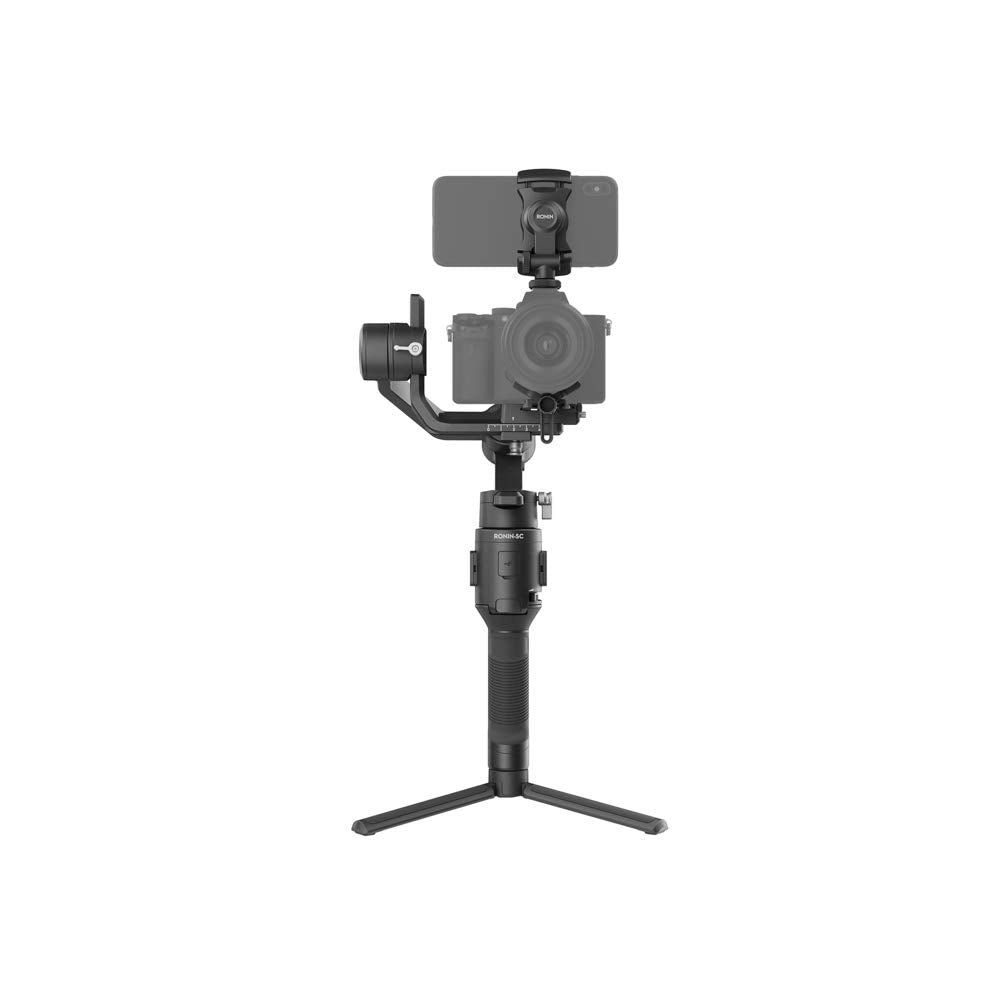 Dji Ronin-Sc Pro Combo - Camera Stabilizer 3-Axis Gimbal Handheld For Mirrorless Cameras Up To 4.4 Lbs / 2Kg Payload For Sony Panasonic Lumix Nikon Canon With Focus Wheel, Black