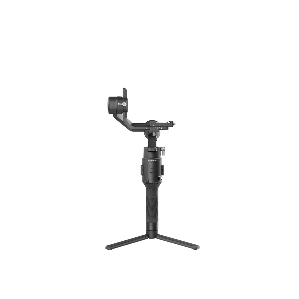 Dji Ronin-Sc Pro Combo - Camera Stabilizer 3-Axis Gimbal Handheld For Mirrorless Cameras Up To 4.4 Lbs / 2Kg Payload For Sony Panasonic Lumix Nikon Canon With Focus Wheel, Black