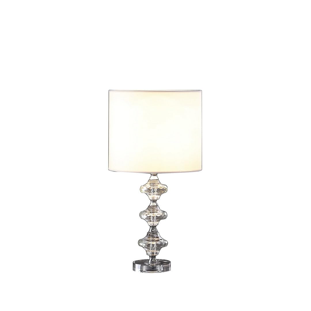 Nicbex Holly-Tl-00087-Dx Table Lamp, 22.5Inch, Chrome