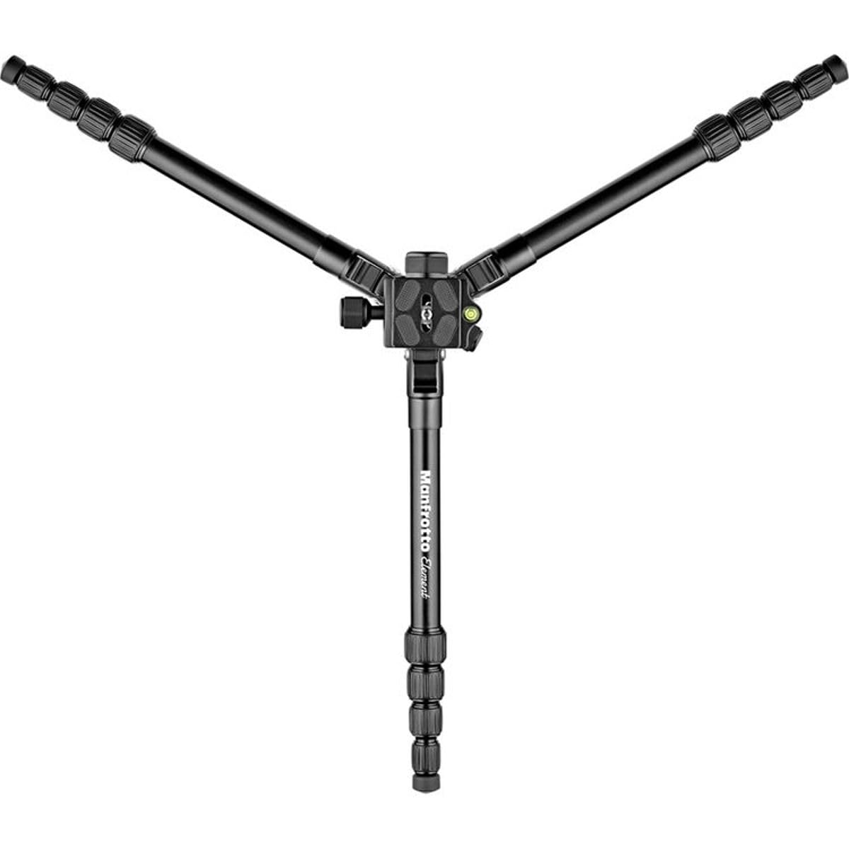 Manfrotto Element Traveller Small 5-Section Aluminum Tripod With Ball Head, Black