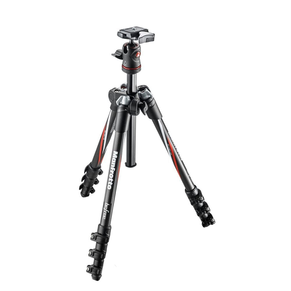 Manfrotto Mkbfrc4-Bh Be Carbon Fiber Tripod With Ball Head (Black)