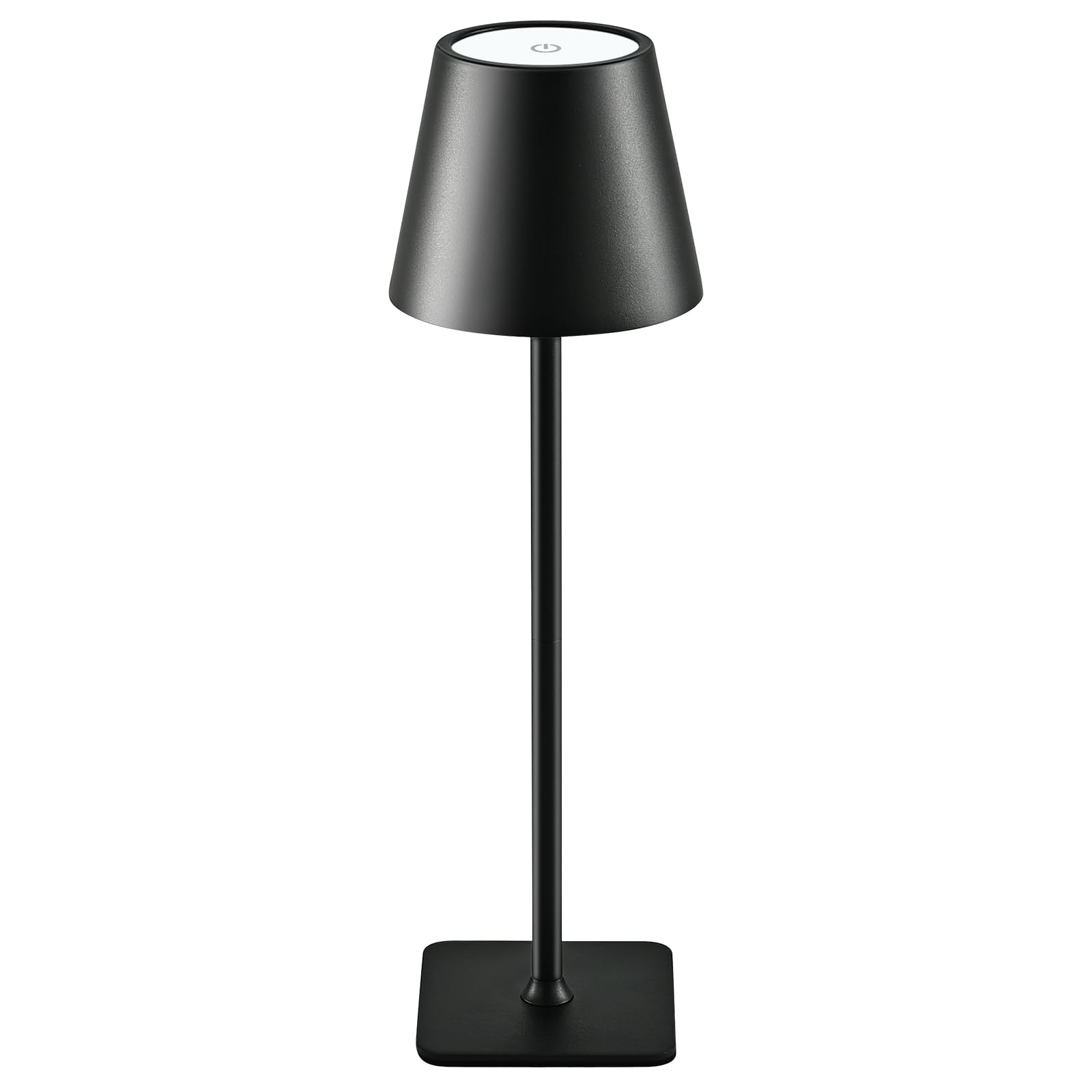 Cyddup Rechargeable Table Lamp, Cordless Table Lamps Rechargeable, 4000Mah Battery Operated Table Lamp, 3 Colors Stepless Dimming Led Table Lamp, Wireless Table Lamp For Restaurant/Dining/Bedroom