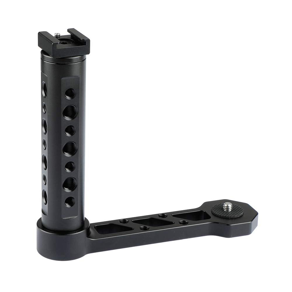Camvate Universal L Bracket Handle + Table/Ceiling Mount With 5/8"-27 Female Thread + Tiny Cinema Camera Cage