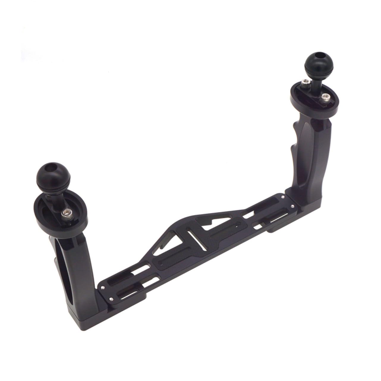 Osaladi Sturdy Underwater Camera Holder Aluminum Tray Handle Mount Diving Protective Shell