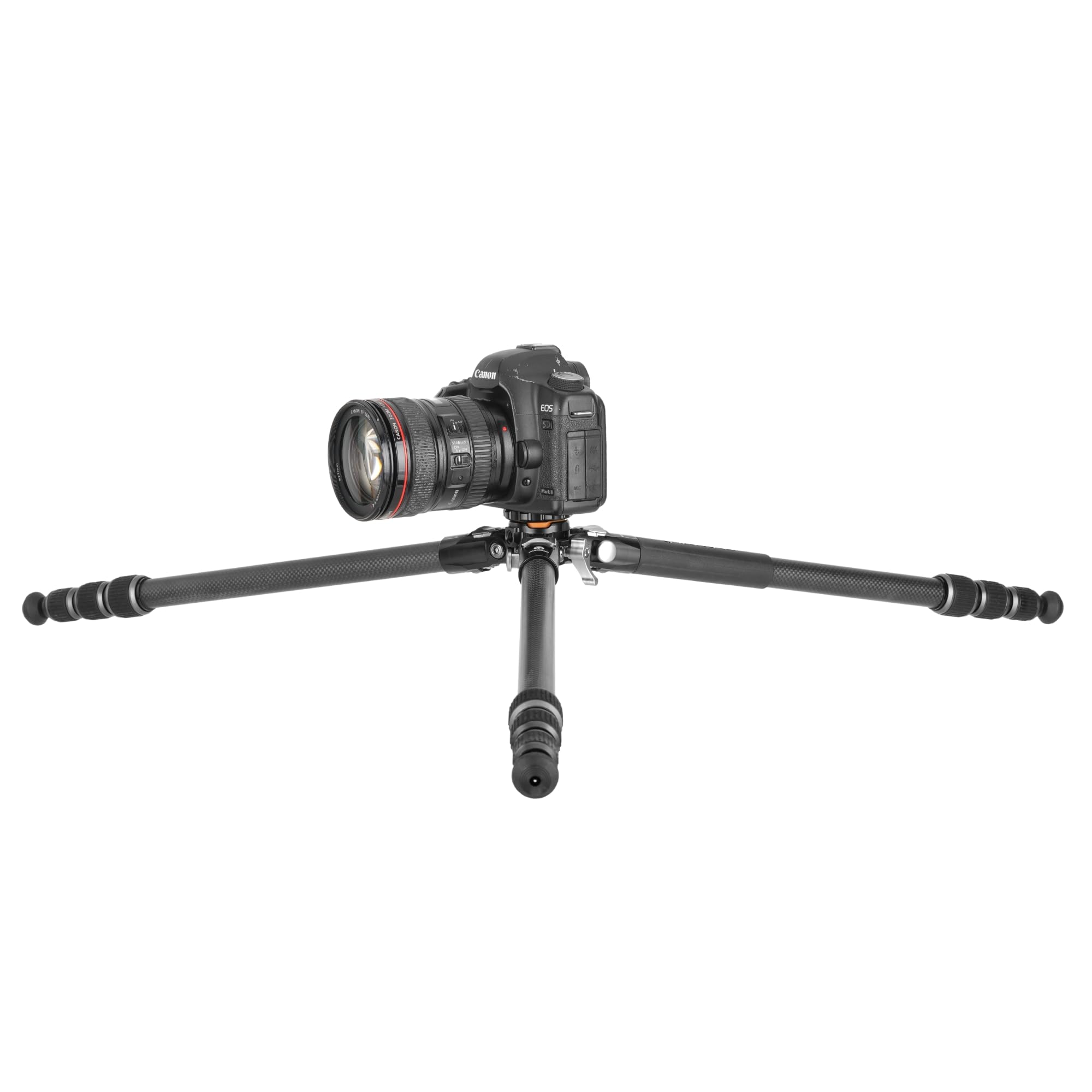 Vanguard Vesta Go 264Av12 Aluminum Travel Tripod With Ultra-Compact Veo Pv-12 Counterbalancing Spring Assist Video Head