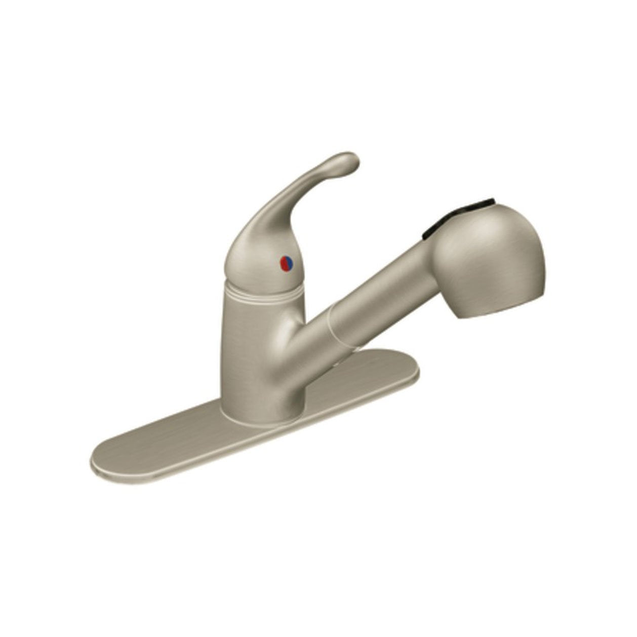Cleveland Faucets Ca40519Sl Capstone Single-Handle Kitchen Faucet With Pull-Out Spray, Stainless