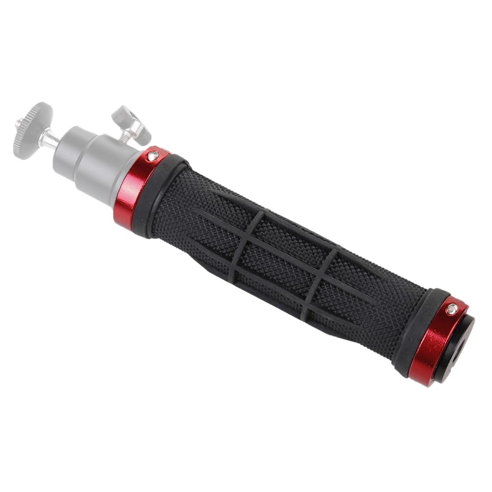 Karlak Handle With 1/4 Inch Screw Bearing Stabilizer Hold For Camcorder Digital Video Camera Sports Camera