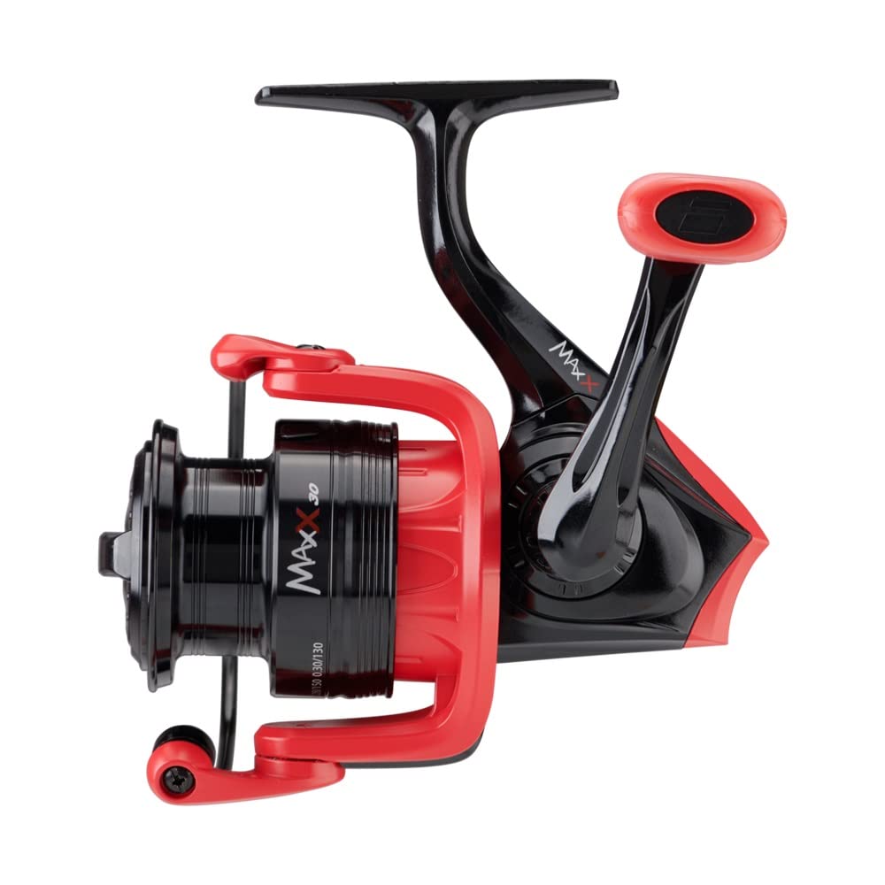 Abu Garcia Max X Spinning Fishing Reel, Red, 5