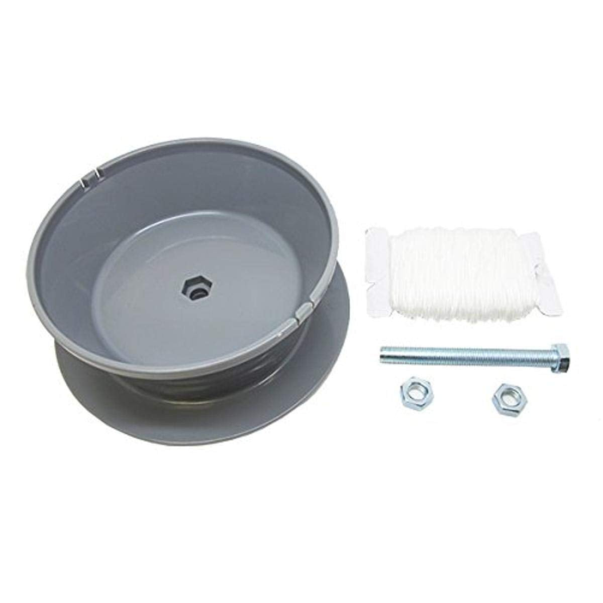 Scuba Choice Bowfishing Reel Box With 55-Feet Line And Installation Kit, Gray