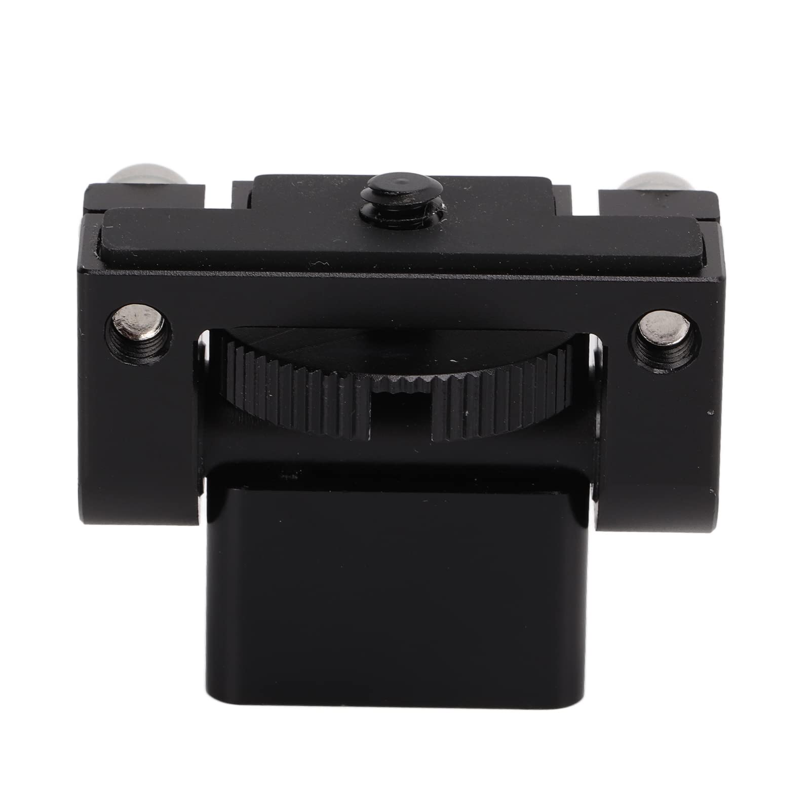 Mbeysaq Rabbit Cage Monitor Stabilizer With 1/4In Screw, Slr Camera Accessory, Quick Release Bracket, 180° Universal Mount, Black Aluminum Alloy, Easy To Carry